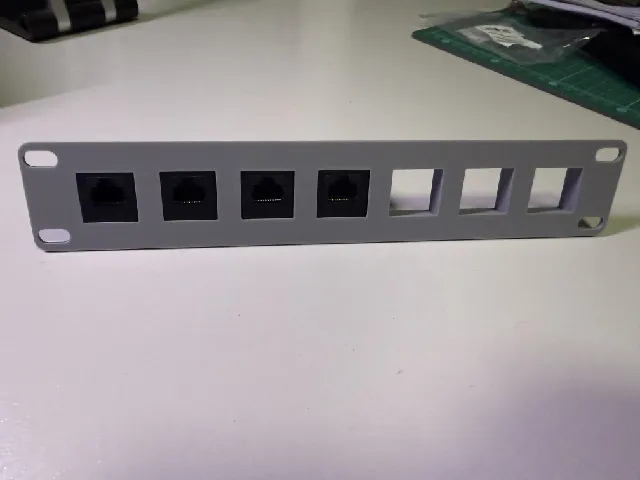 10" Network Rack Patch Panel Adapter for RJ45 Connector