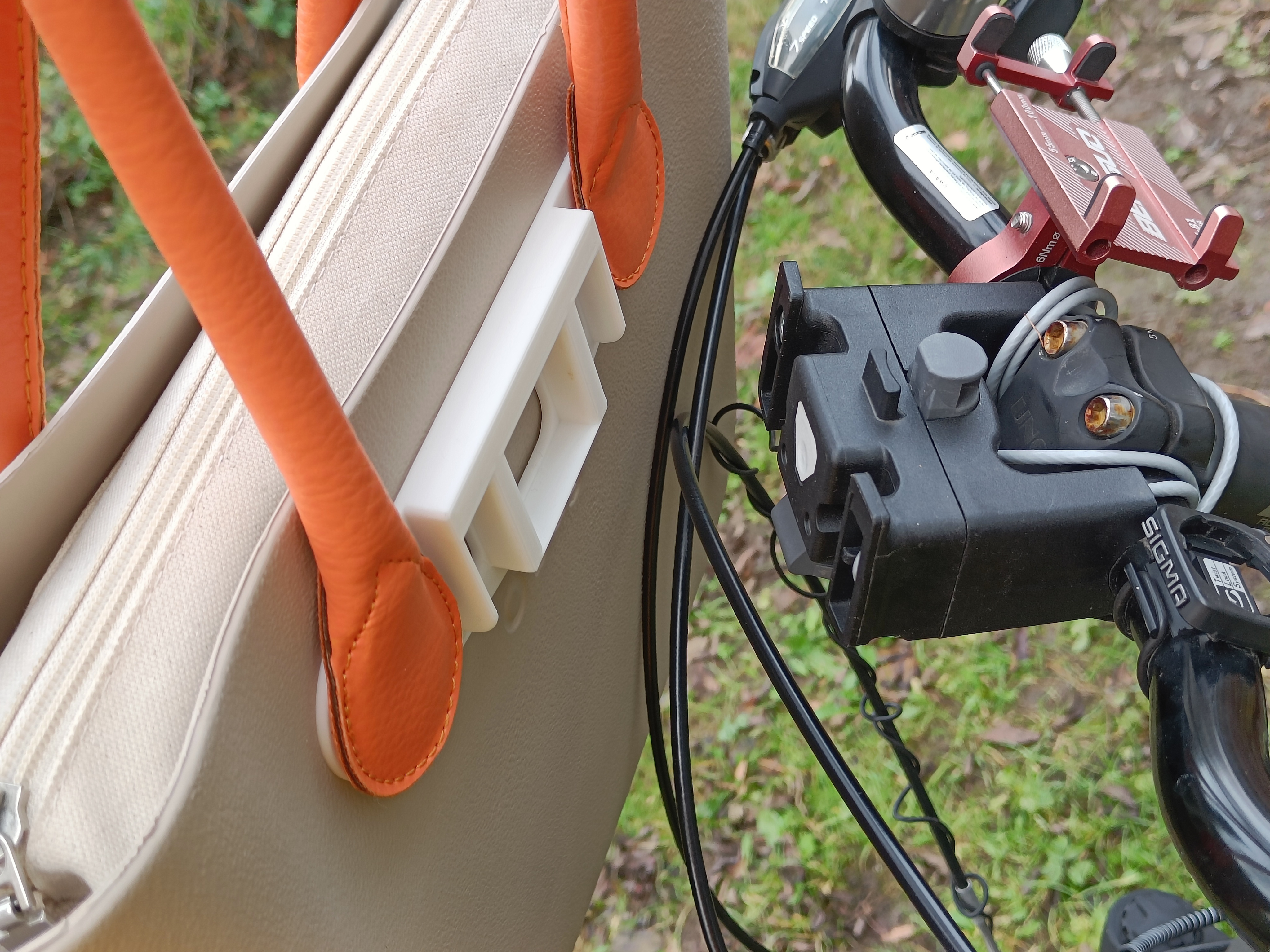 Plate for handlebar quick release mount Obag - Ortlieb