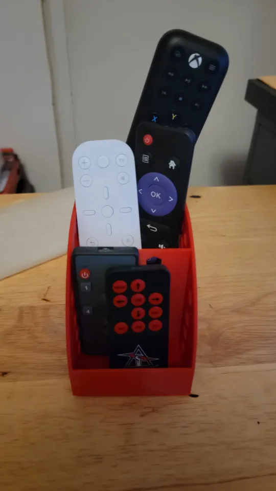 Remote basket by Skald | Download free STL model | Printables.com