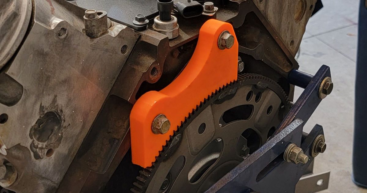 Flywheel lock for LS based engines by Futrell Garage Download free