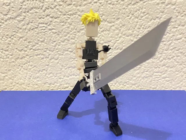 Lucky 13 Cloud Strife FF7 Skin