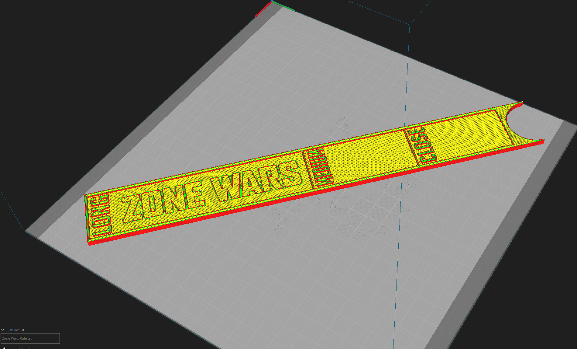 Mutant: Year Zero Zone Wars Ruler/Measurer