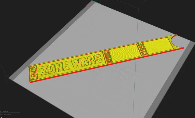 Mutant: Year Zero Zone Wars Ruler/Measurer