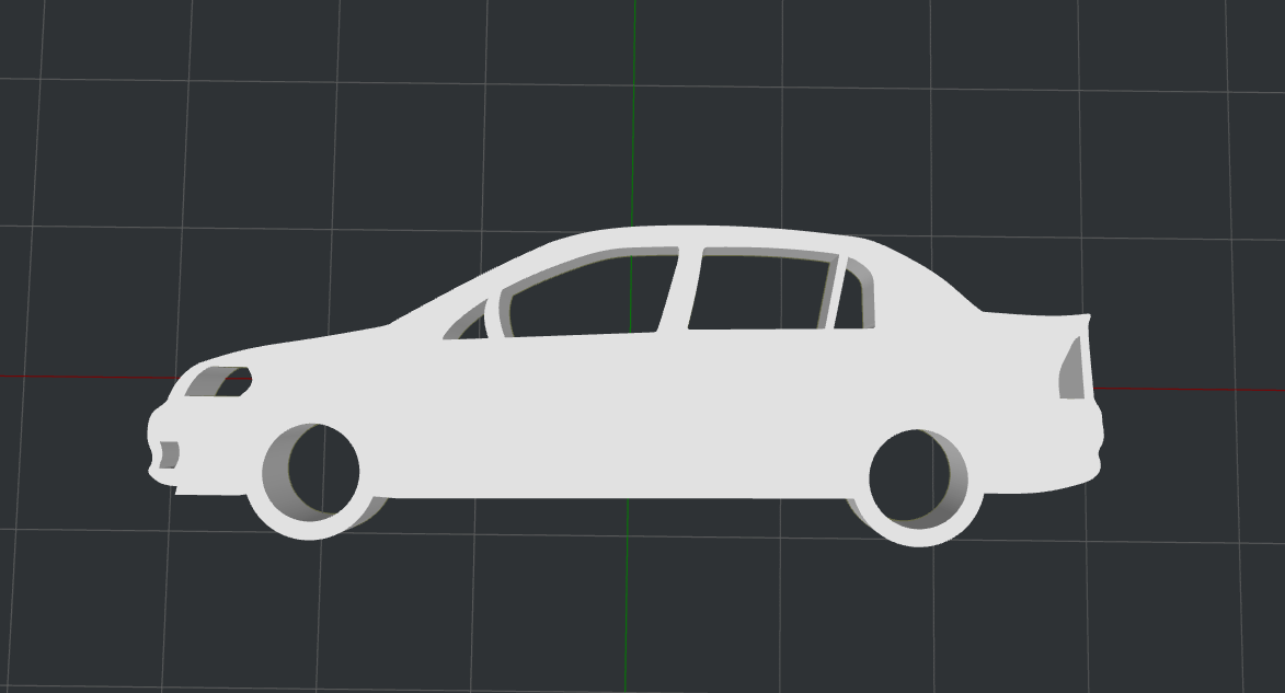 Opel/Vauxhall Astra G Sedan Keychain