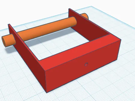 A 3-D printers filament untangler