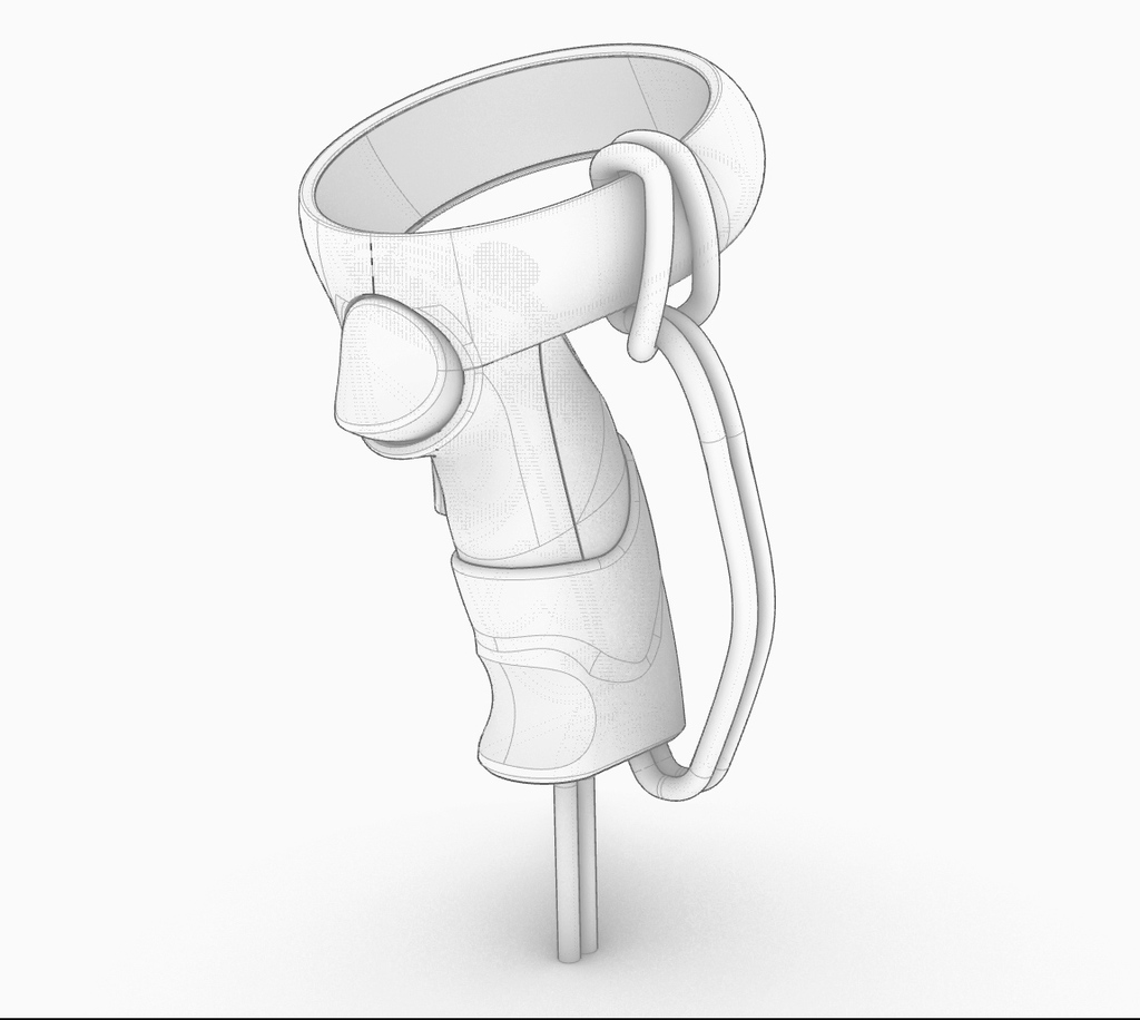 Grip for Oculus Quest and Rift S Controllers by tigerflip | Download ...