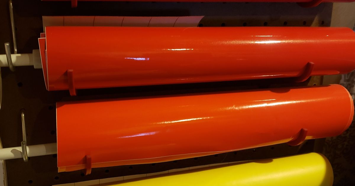 Cricut Pegboard Vinyl holder by TTMR1986 Download free STL model