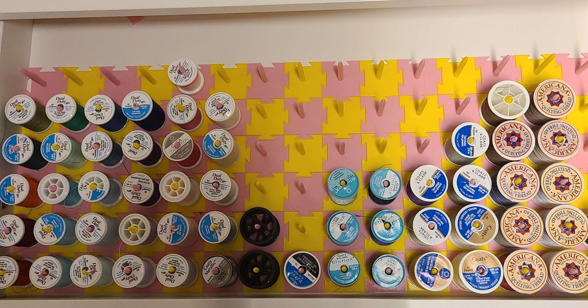 Sewing Thread Holder by MissFit Download free STL model