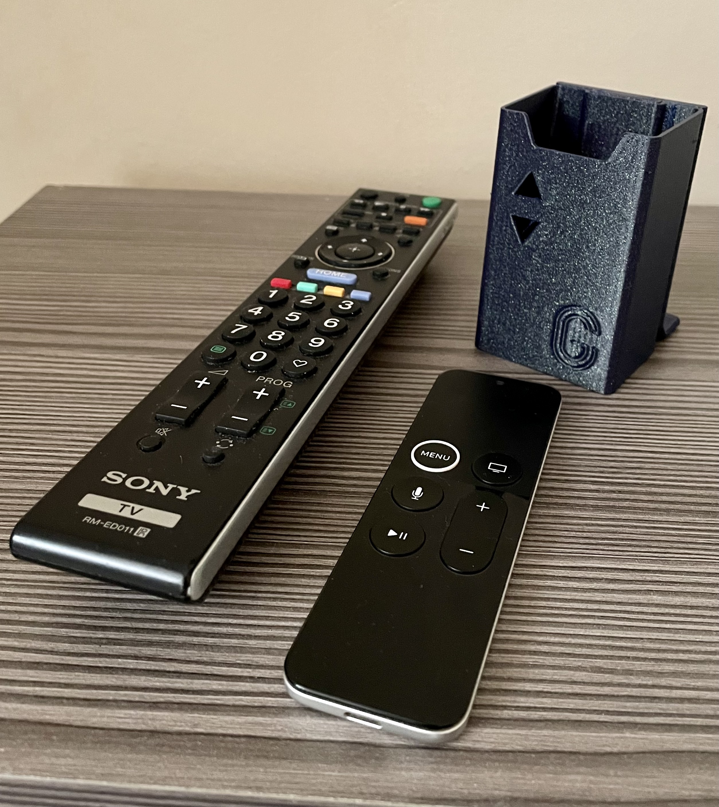 Remote control holder modular by G.design Download free STL model