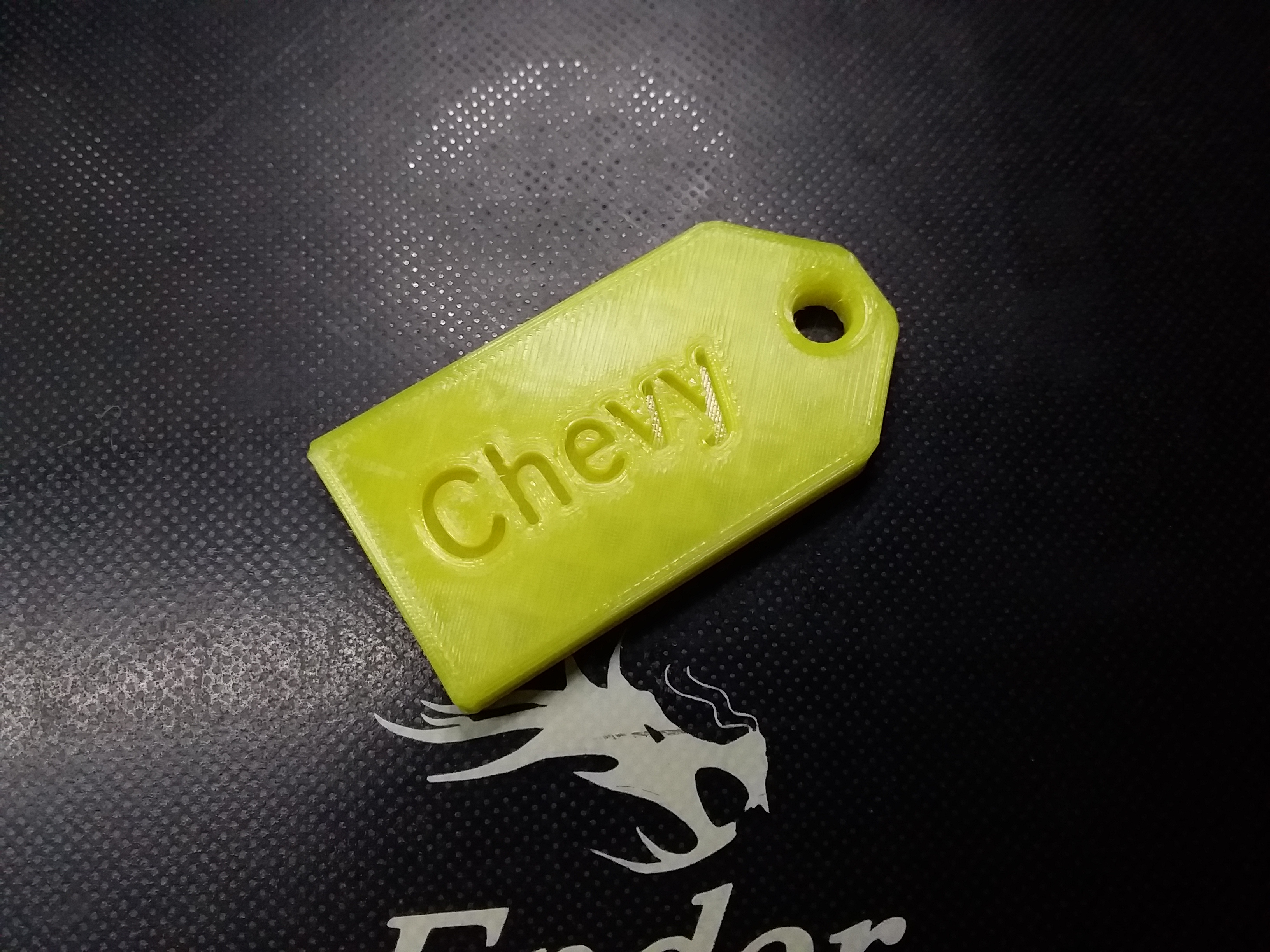 Key Tag Chevy