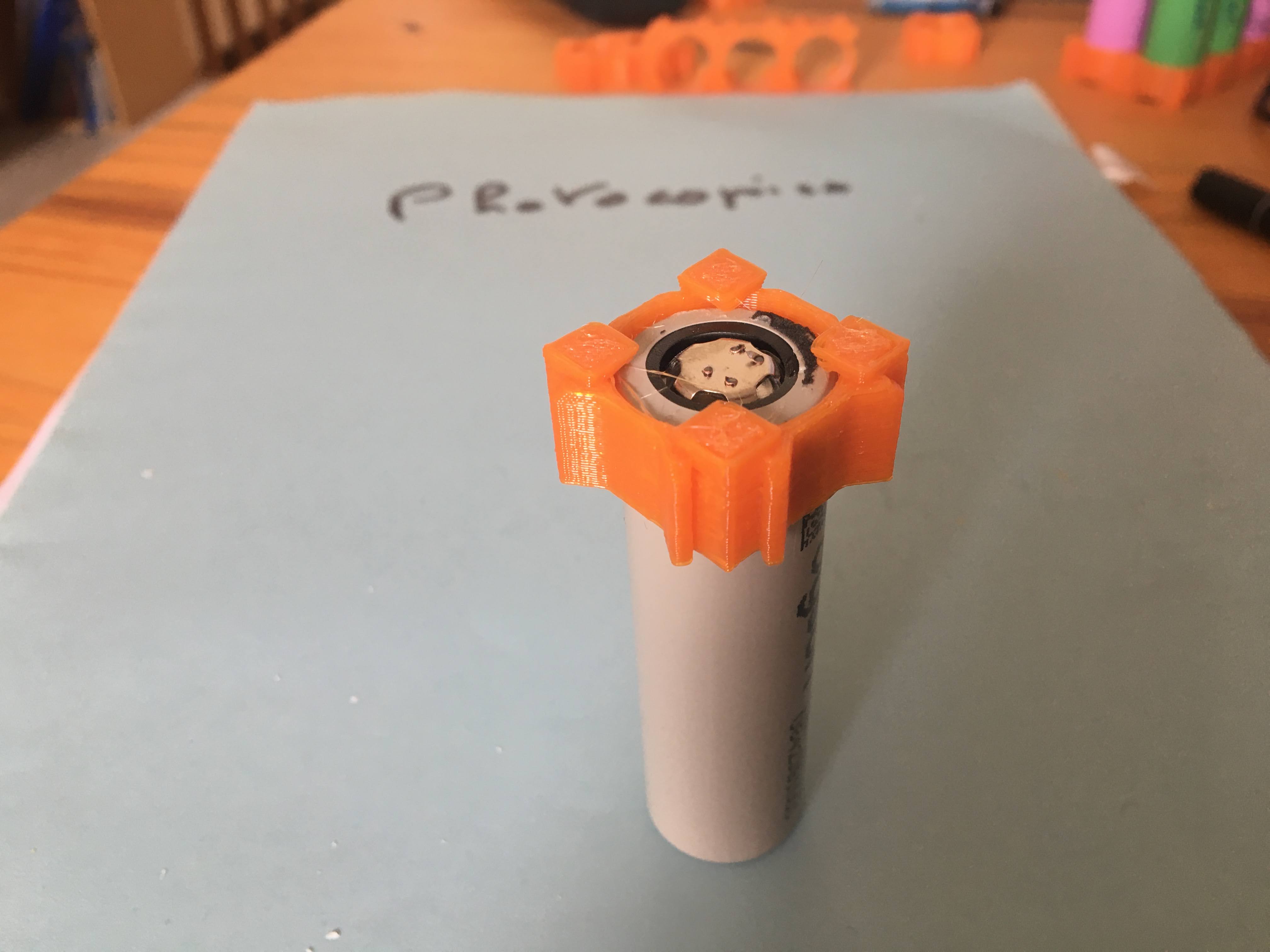 20700 modular Liion cell holder by Gildef Download free STL model