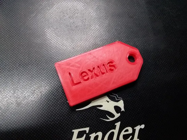 Key Tag Lexus