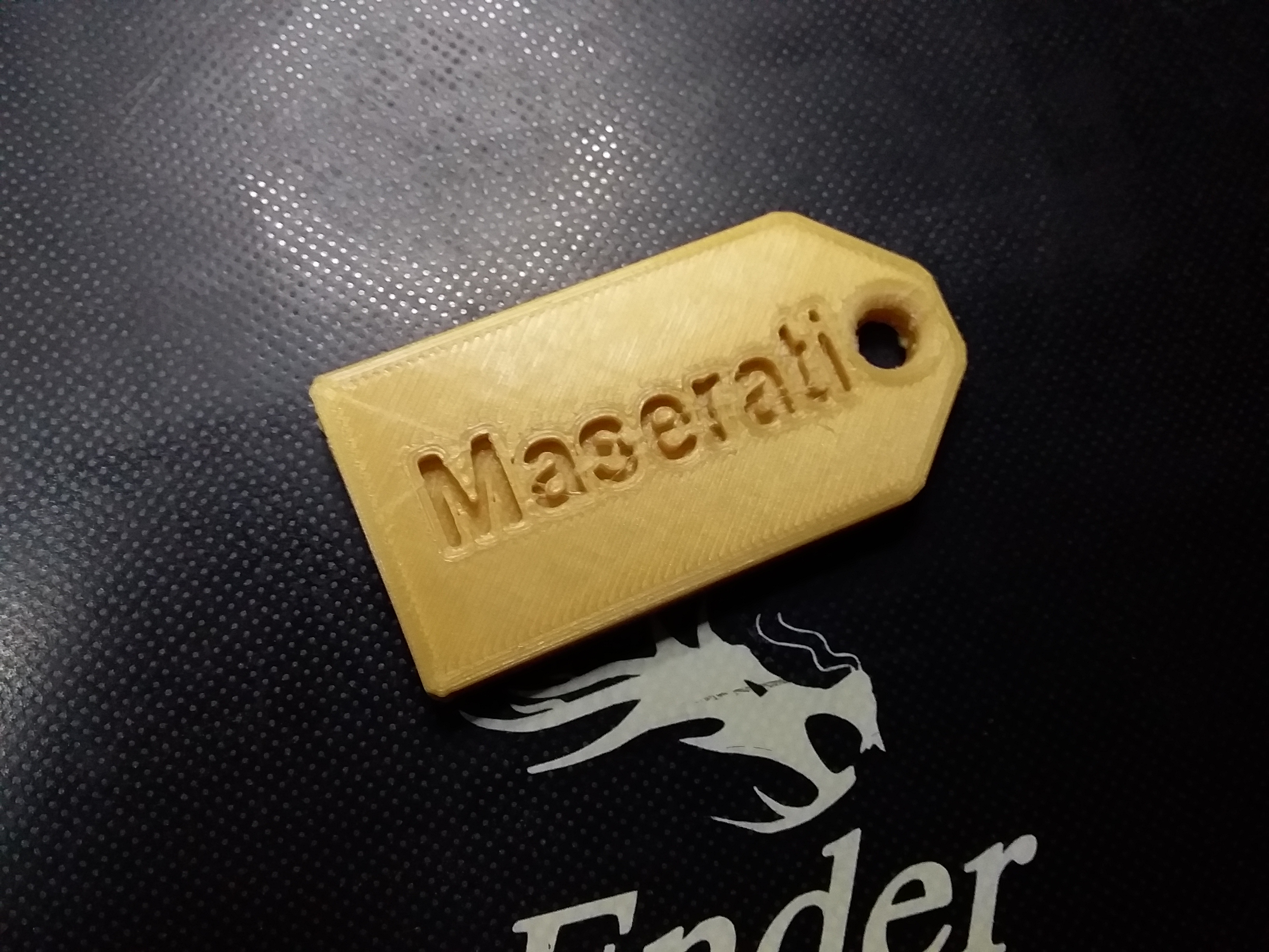 Key Tag Maserati