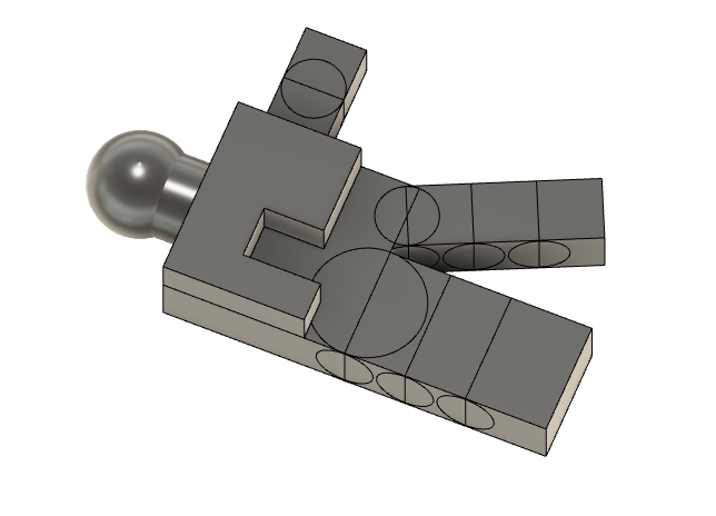 0-waste Multipurpose Robot - Mitten Hand editable remix