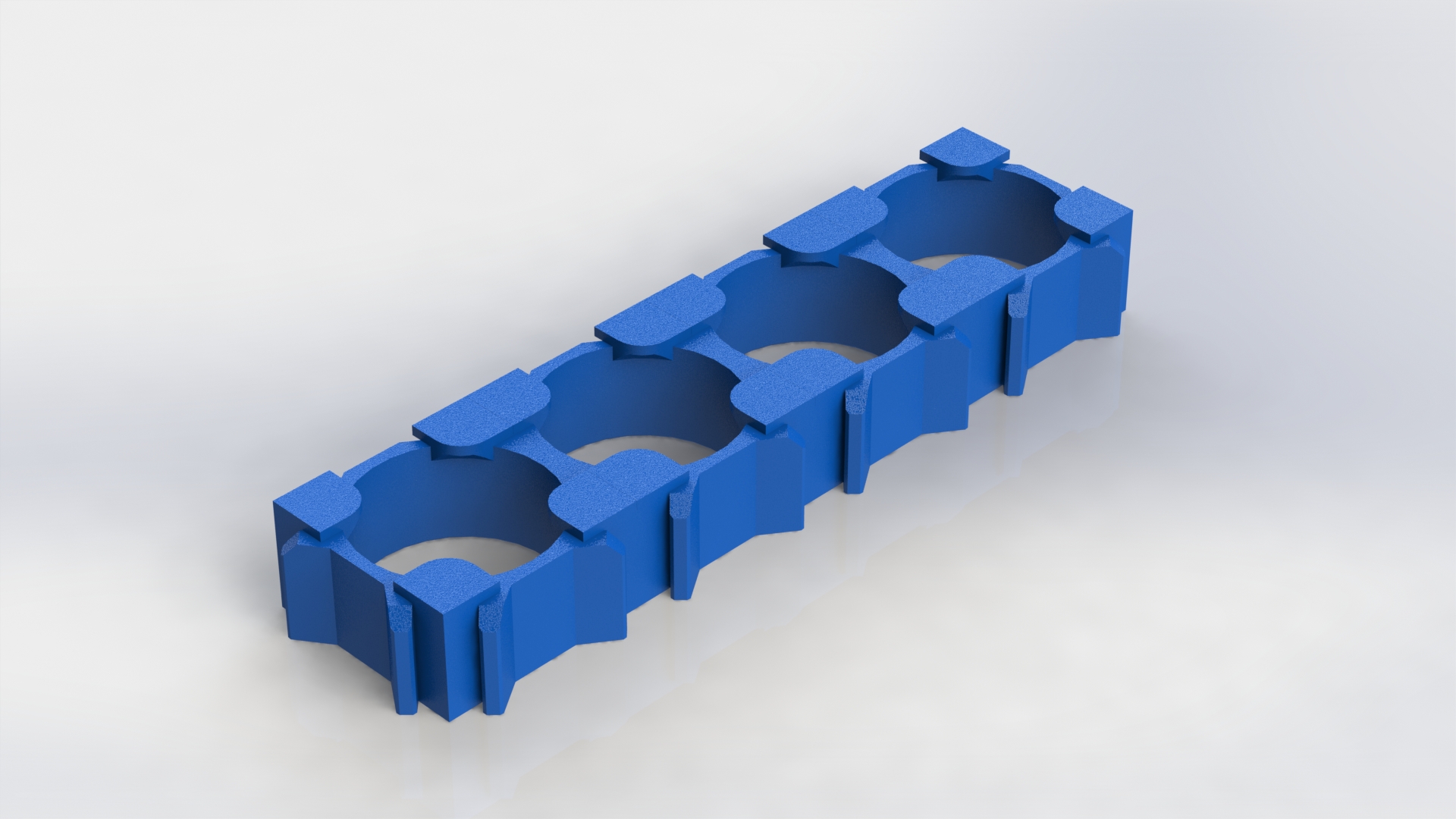 18650 1x4 4S1P Li-ion battery holder
