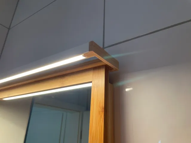 Silverglans LED mount for mirror