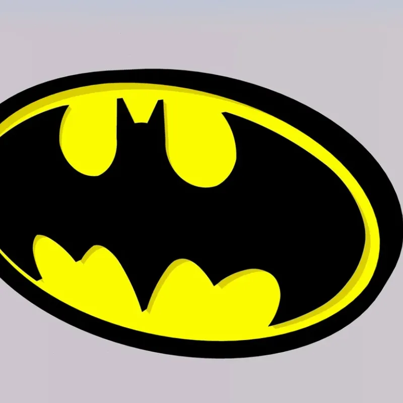 Batman Logo by Frikarte3D | Download free STL model 