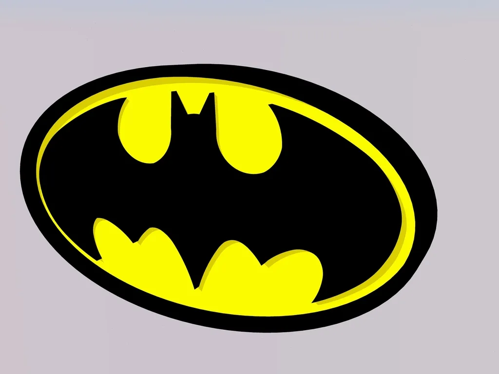 Batman Logo by Frikarte3D | Download free STL model | Printables.com