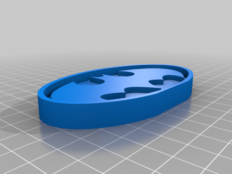 Miniatura 4 do modelo 3D Batman Logo