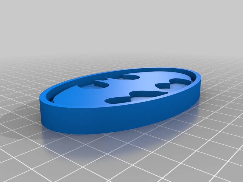 Miniatura 6 do modelo 3D Batman Logo