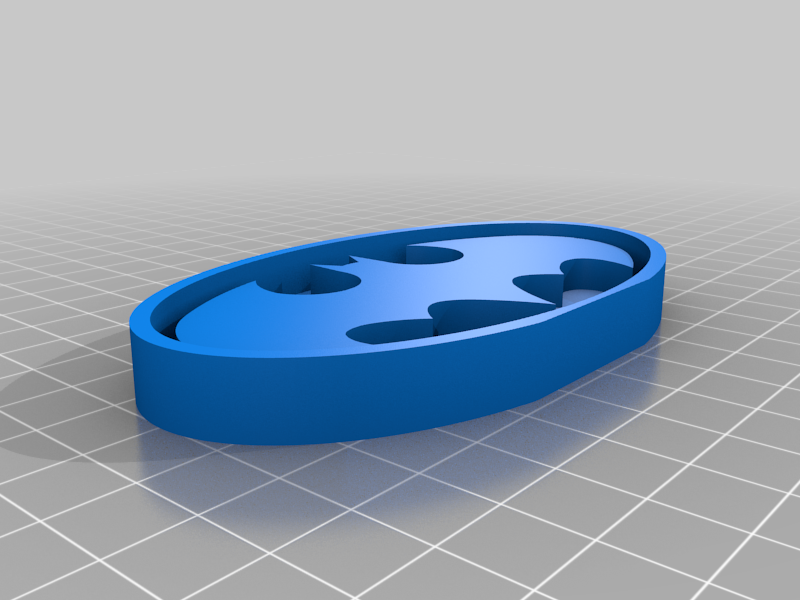 Miniatura 7 do modelo 3D Batman Logo
