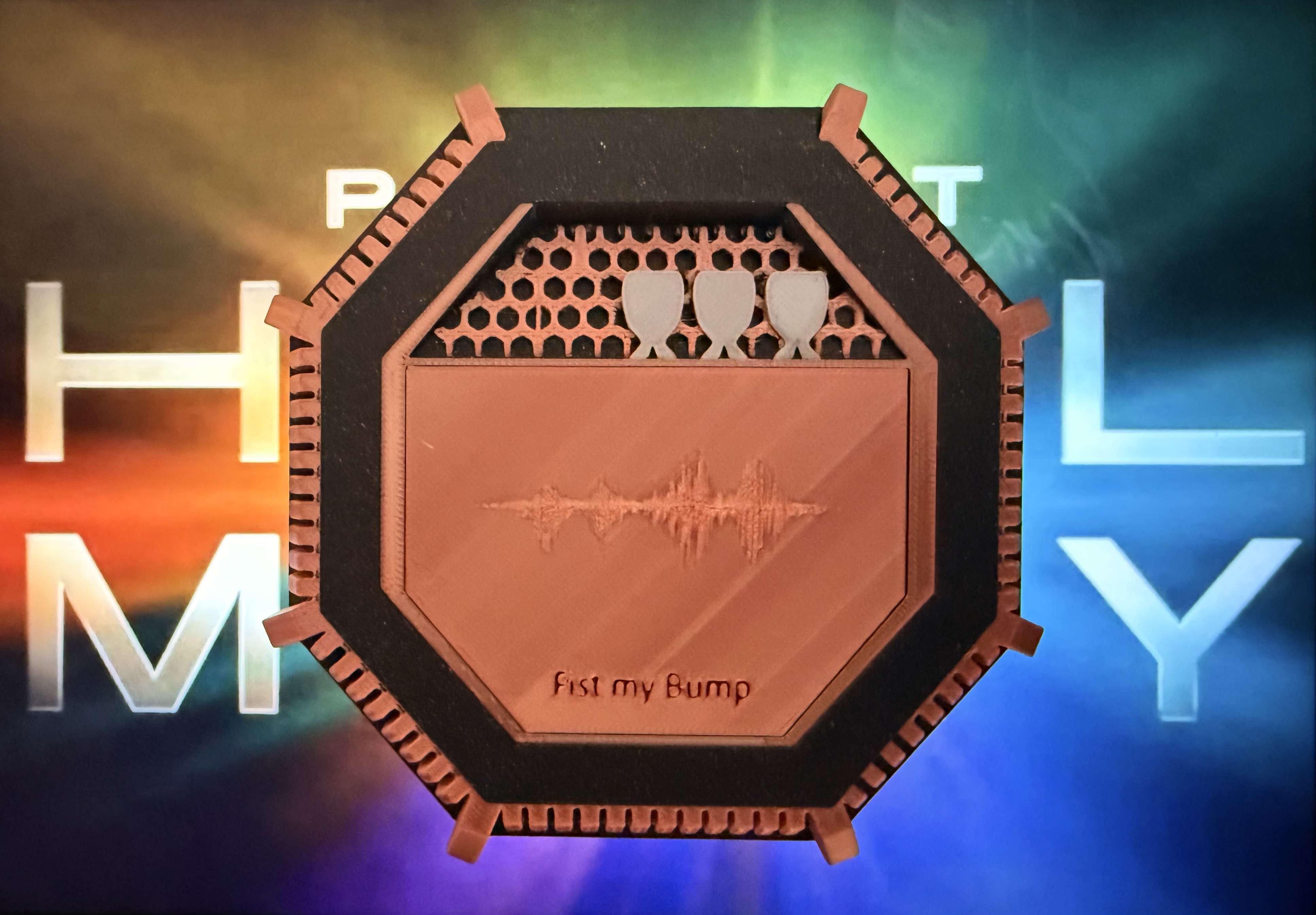 Rocky's Light Translator-Project Hail Mary (w/ swappable sound wave plates)