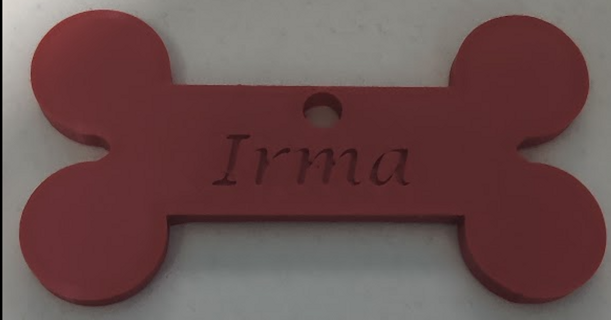 Dog Tag by StavTom | Download free STL model | Printables.com