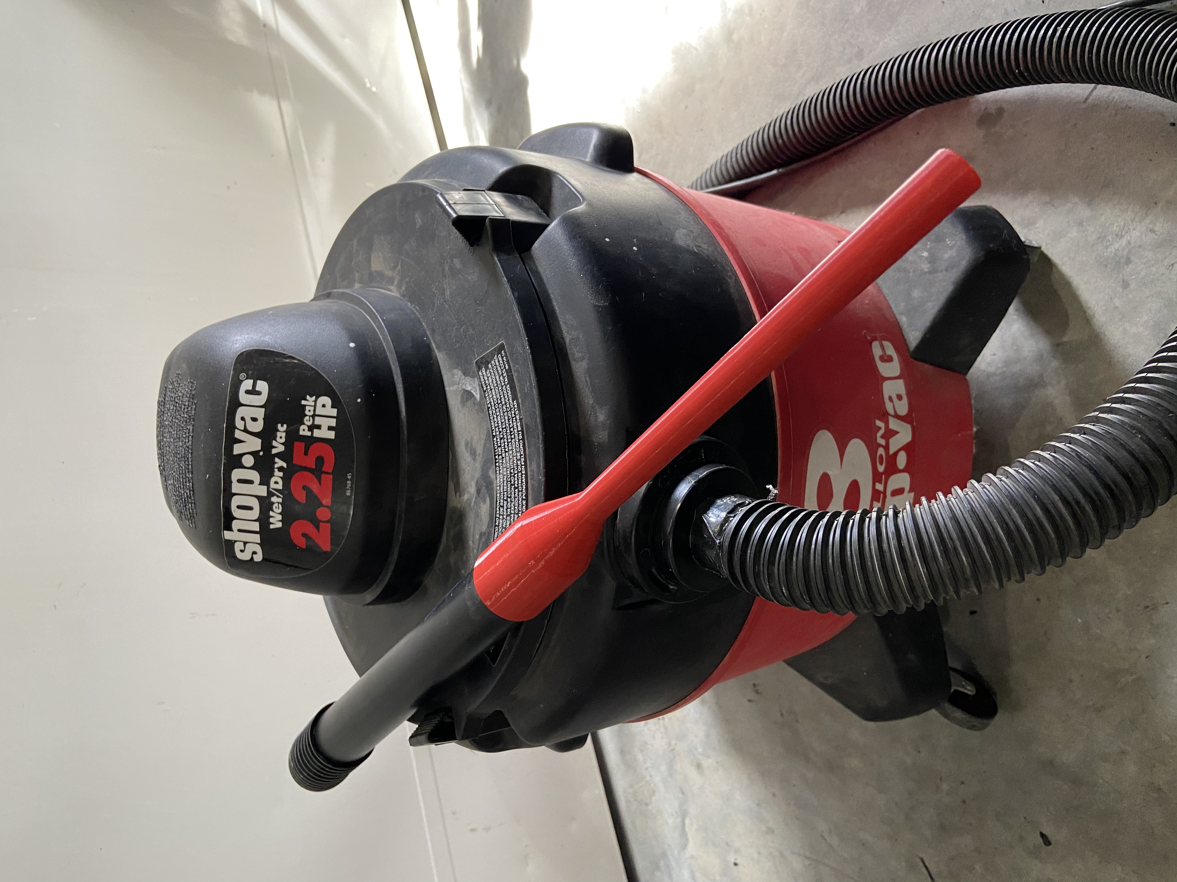 Extended Narrow Shop Vac Nozzles (1-1/4" hose)