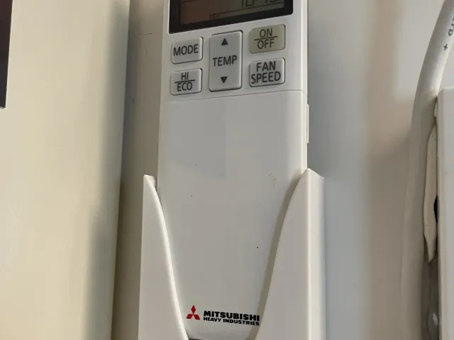 Mitsubishi AC Remote Holder