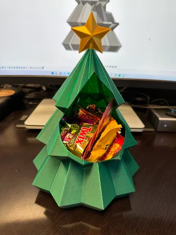 Christmas Tree Candy Dish v2