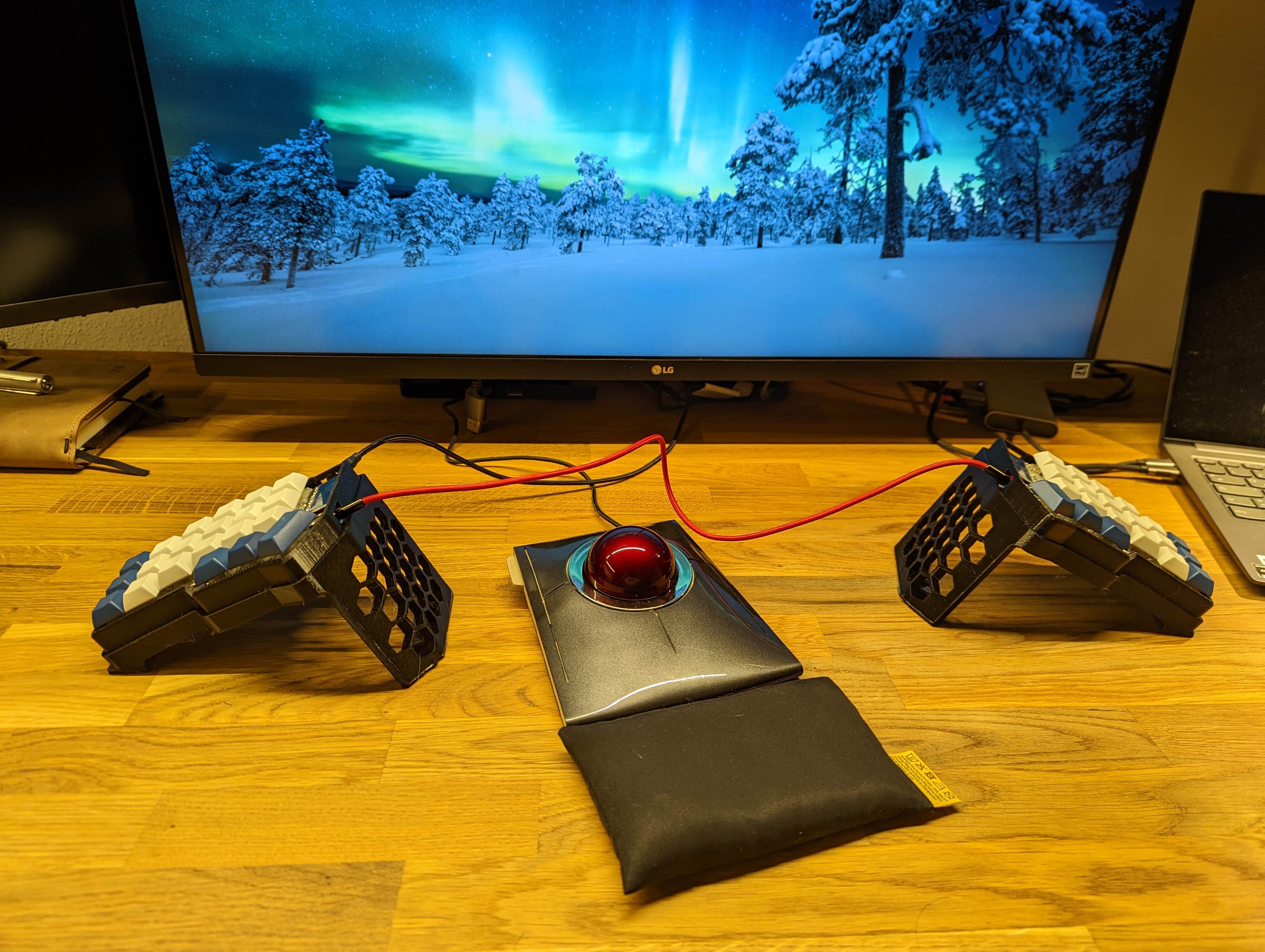 crkbd (corne) Tilt Stand for HiPro Case