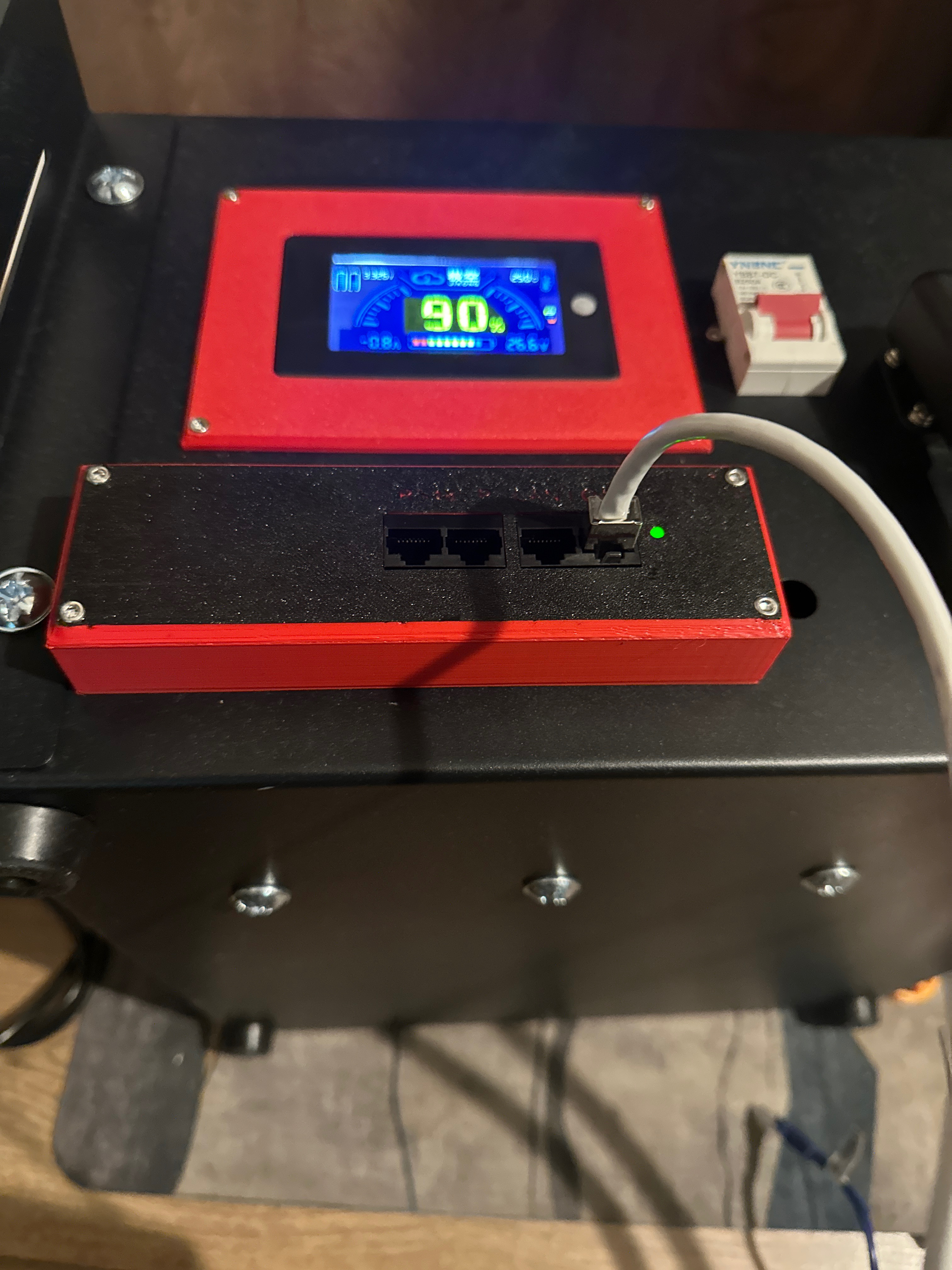 JK BMS v19 RS485 board mount plate
