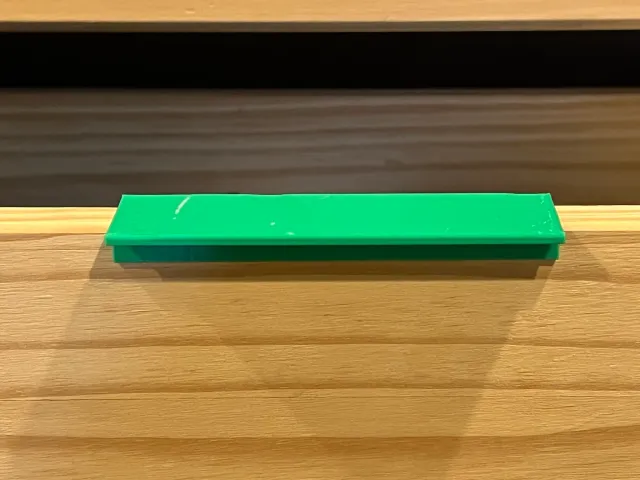 Top mount drawer handle for Ikea TARVA dresser