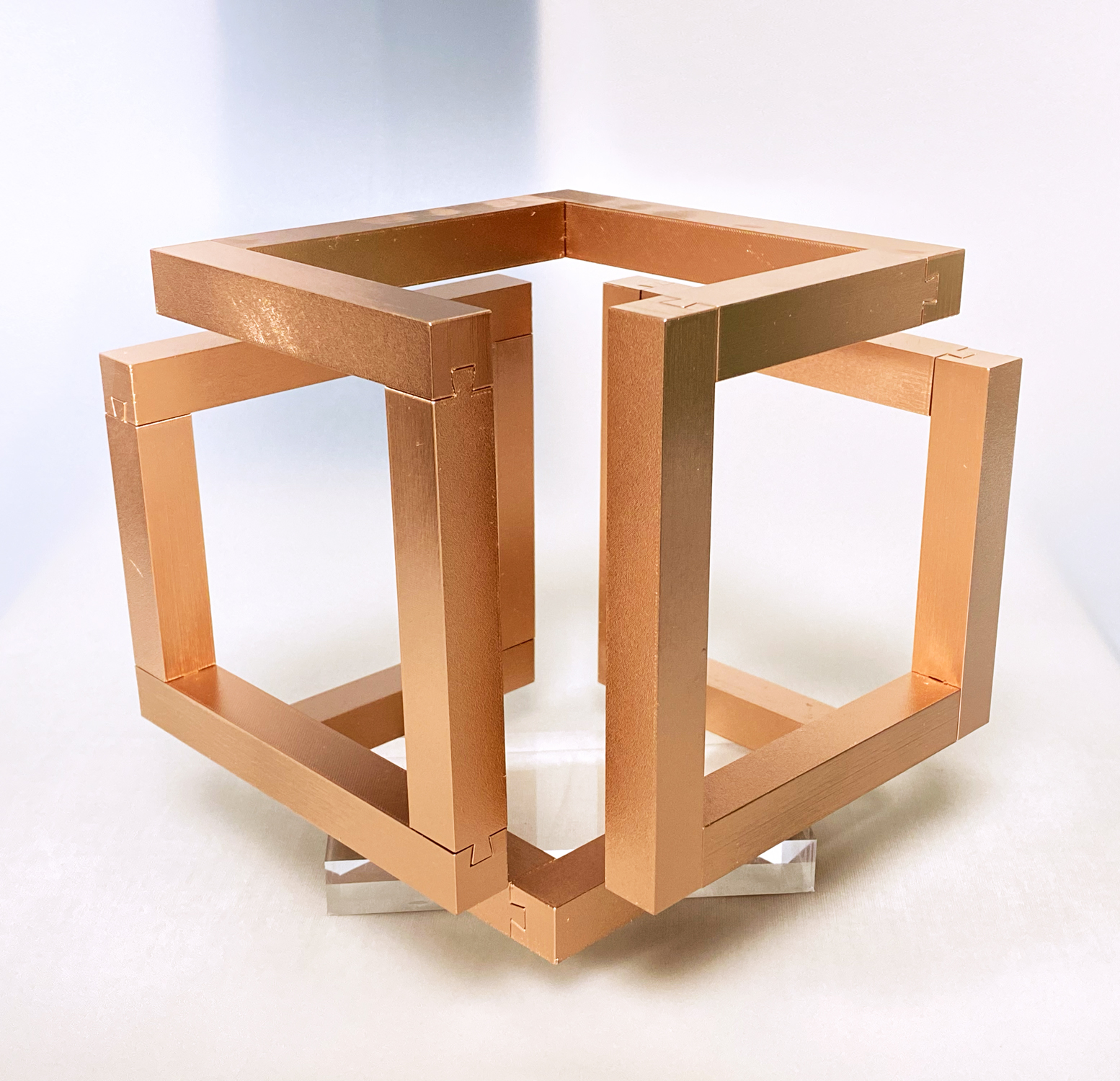 impossible cube (without supports)