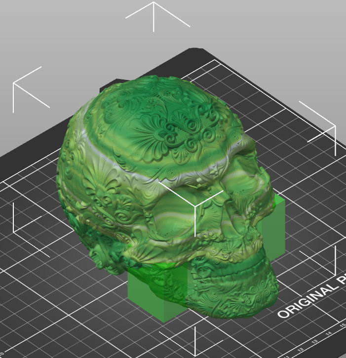 Fancy Skull 1 Remix (3mf ready to print by TIXEN)