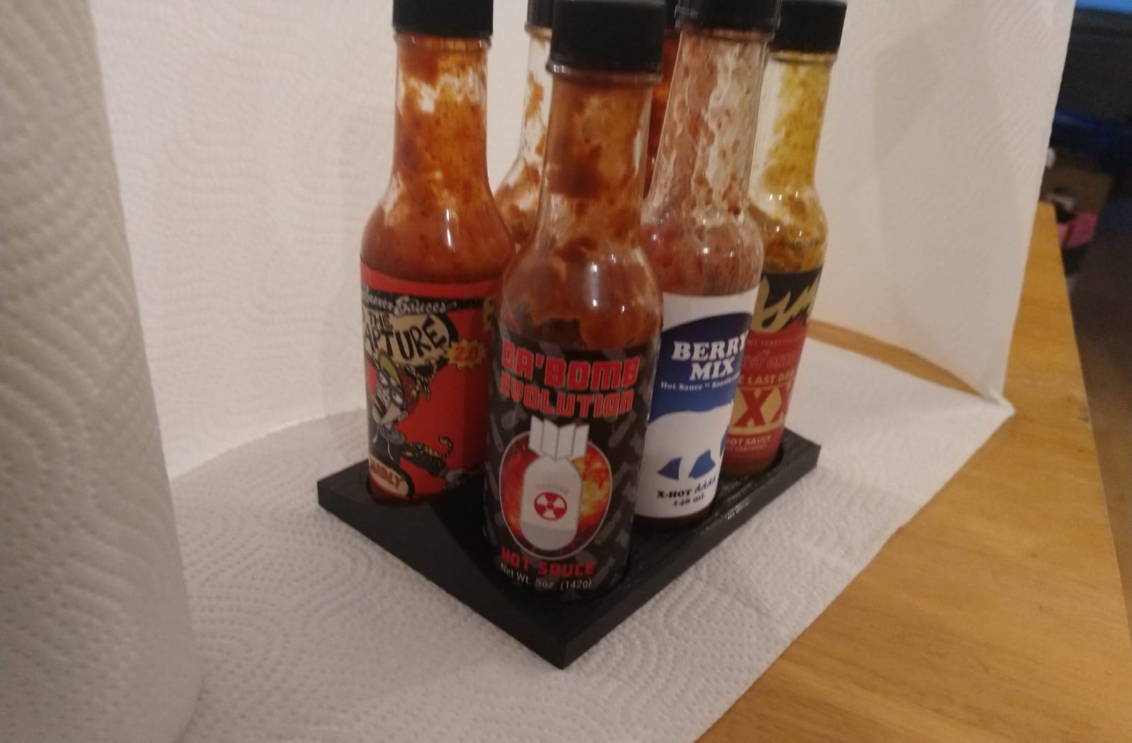 Hot sauce fridge tray by Ketura Download free STL model