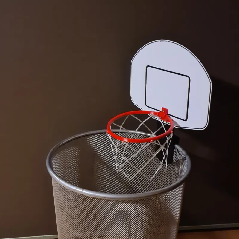 Trash Can Basketball Hoop, Basketball Trash Can, Basketball Rack Storage  Basket, Trash Can Basketball Hoop (à l'exclusion de la poubelle)