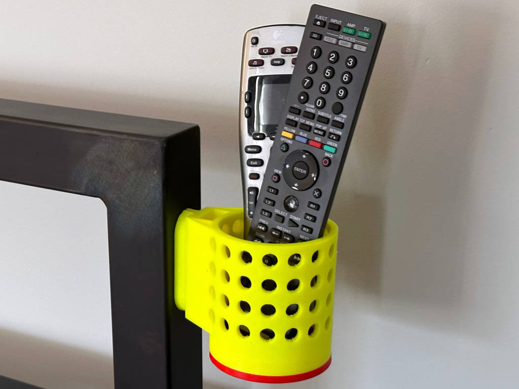 Magnetic remote holder