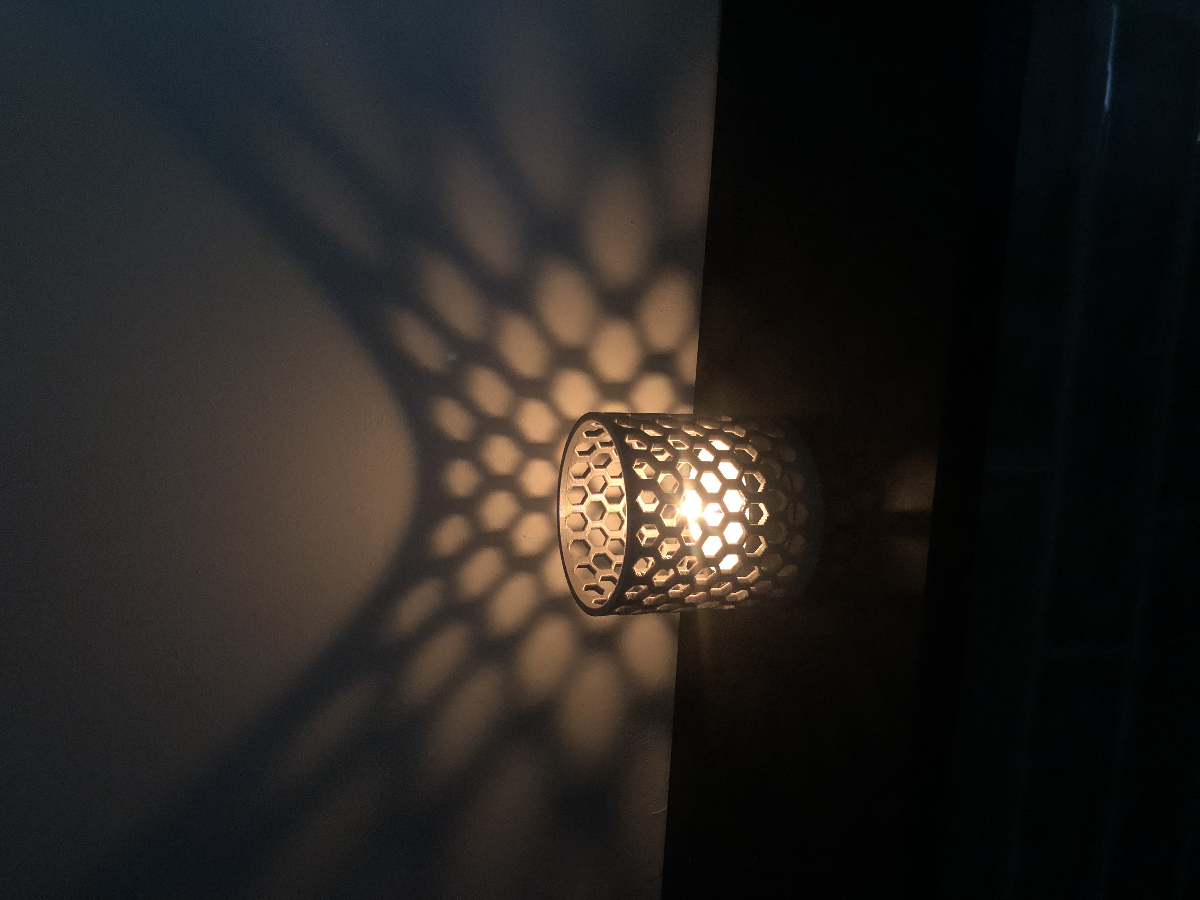 hexagon candle