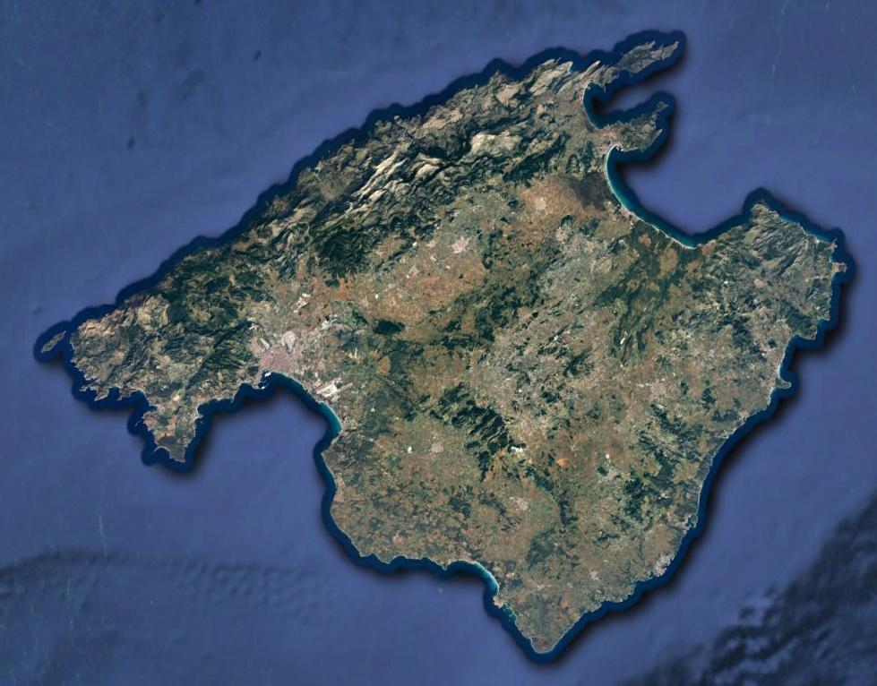 Mallorca island