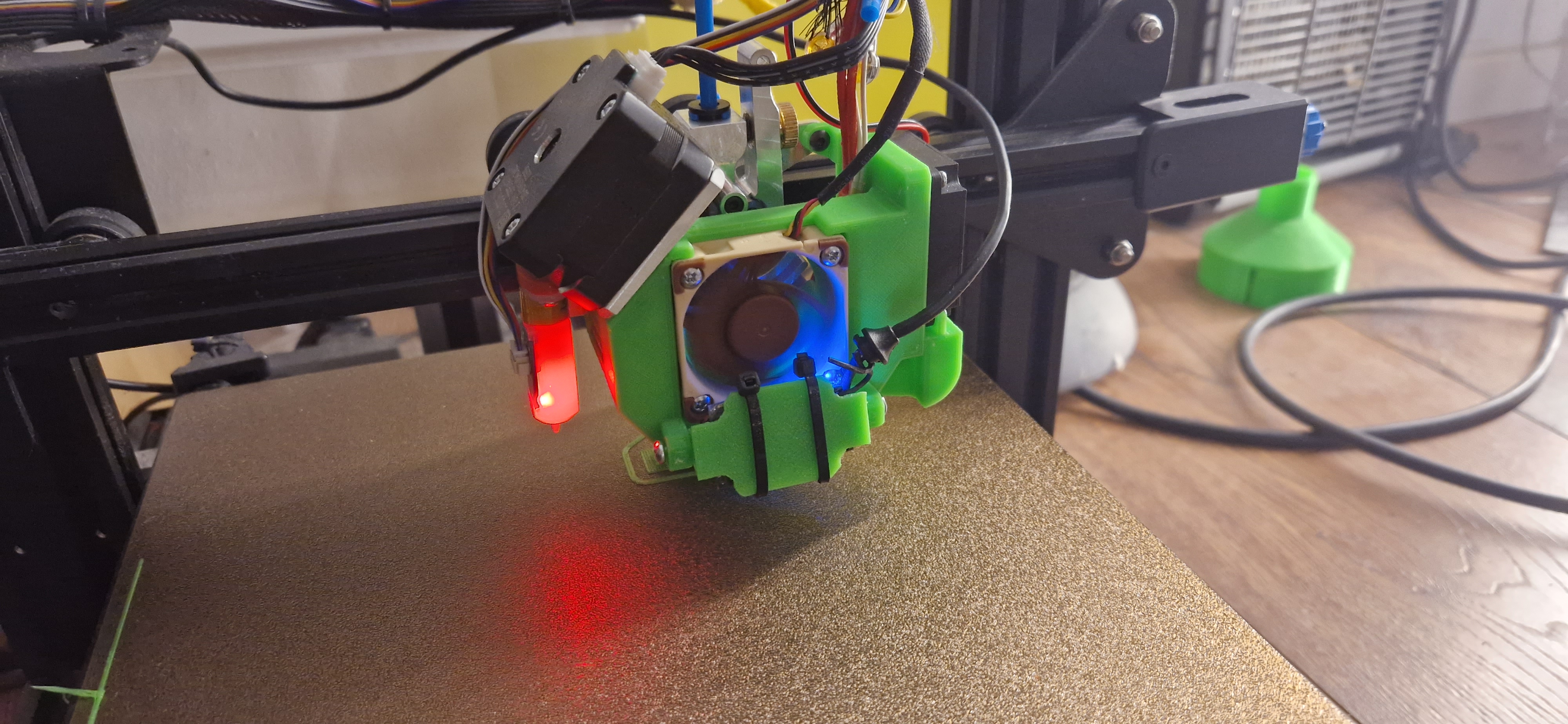 Microswiss NG Fanduct with nozzlecam support