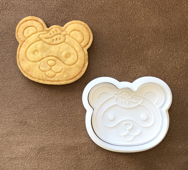 raccoon cookie cutter