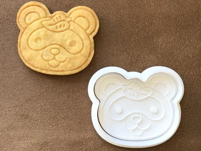 raccoon cookie cutter