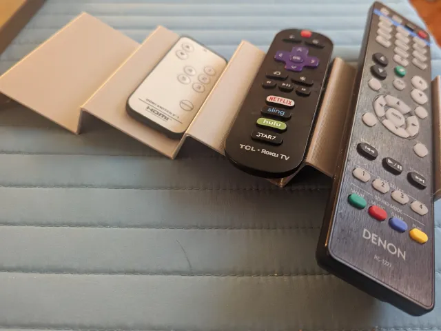 Angled Remote Holder Tray Insert