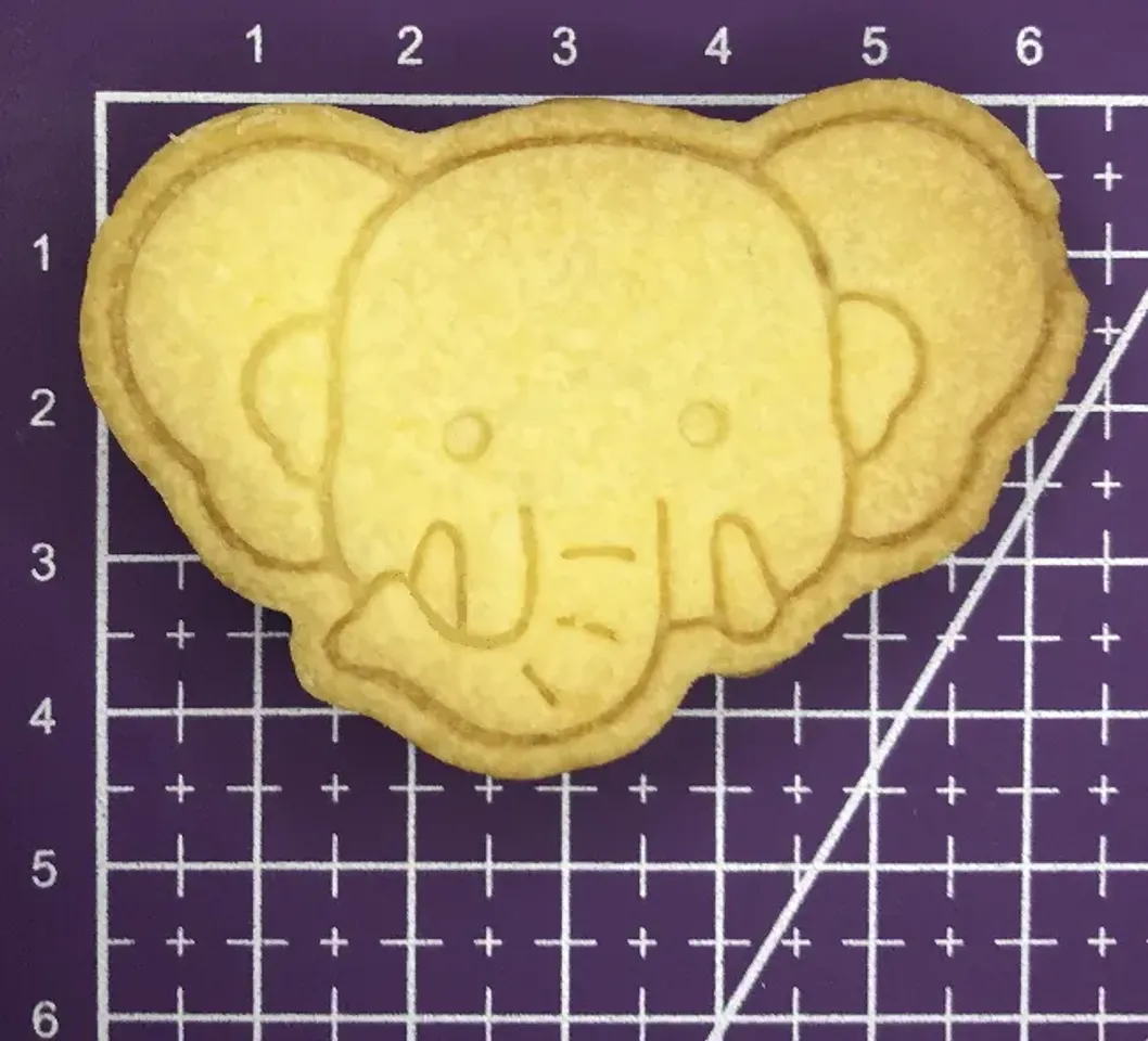 elephant cookie cutter by losscutmajin | Download free STL model ...