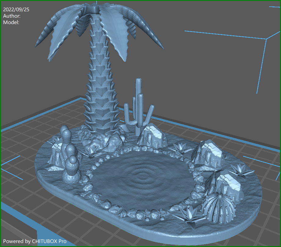Desert Oasis scenery/Scatter by Knightfall Studios | Download free STL model | Printables.com