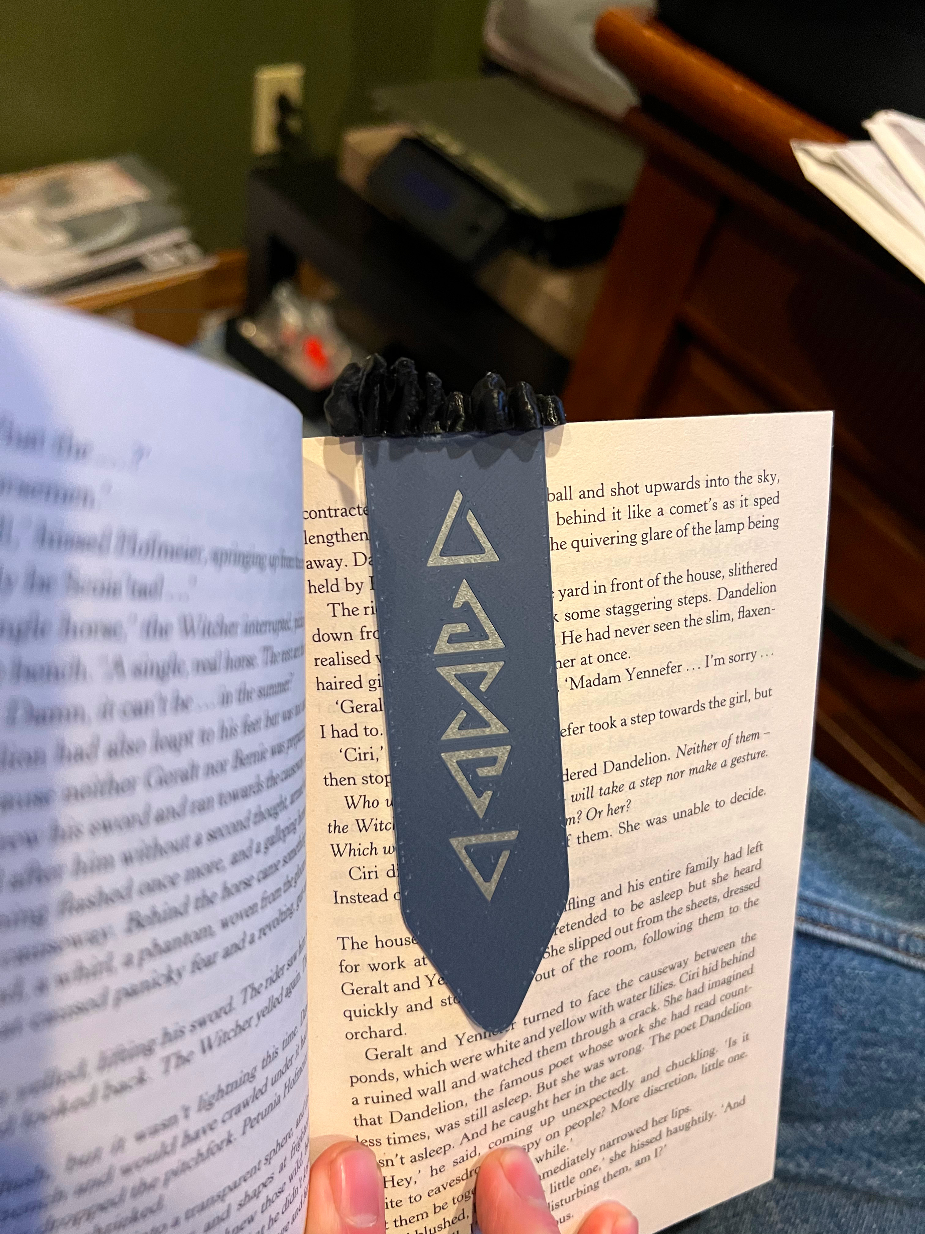 Witcher Claws Bookmark