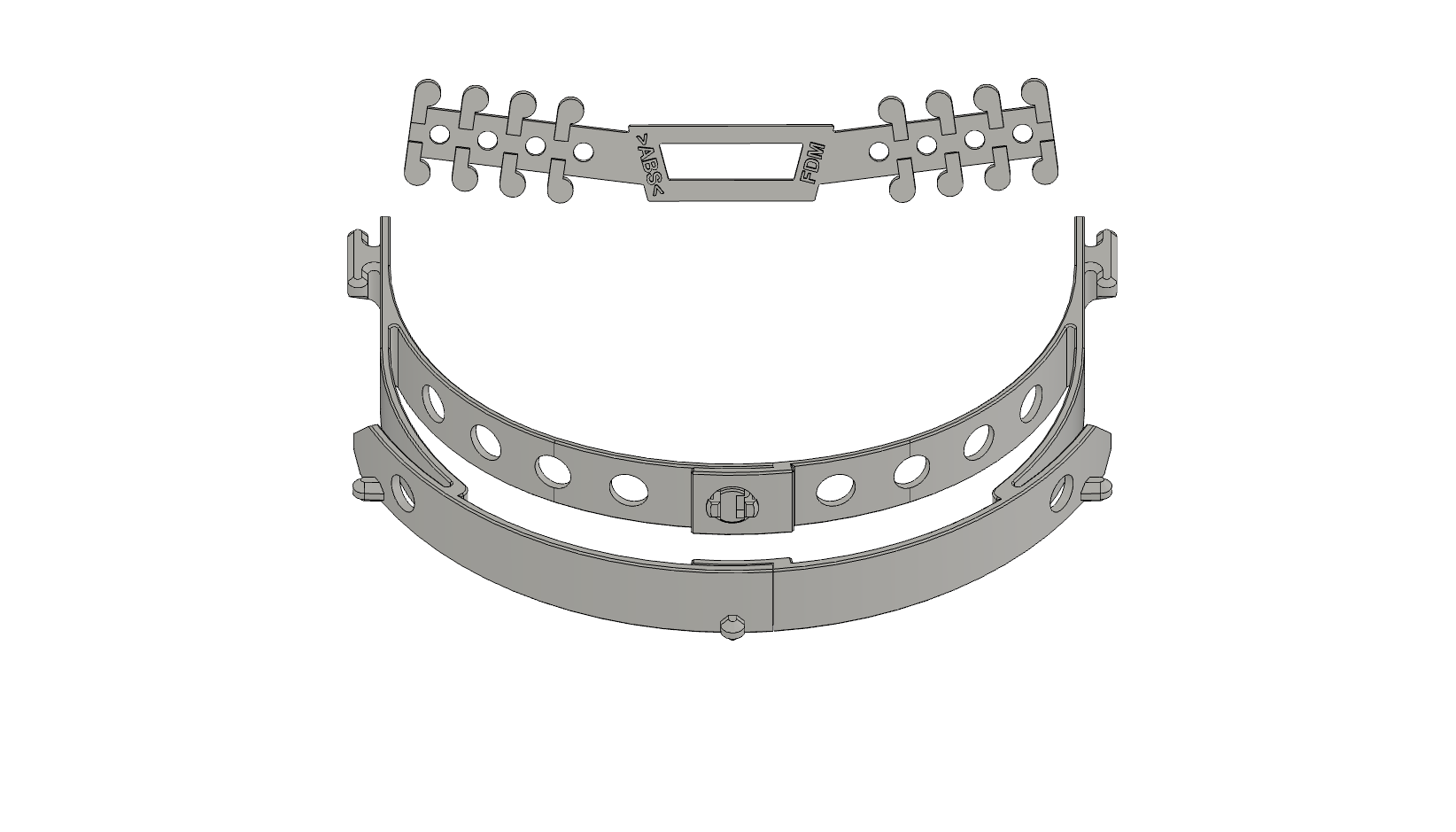 2 Piece Face Shield Headband