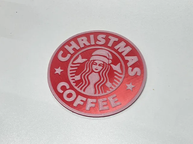 Starbucks Christmas Coaster