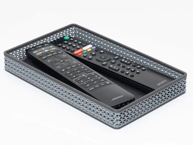TV REMOTE TIDY TRAY